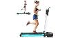 Linear Premium Foldable Walking Treadmill with Phone Holder and Remote Control